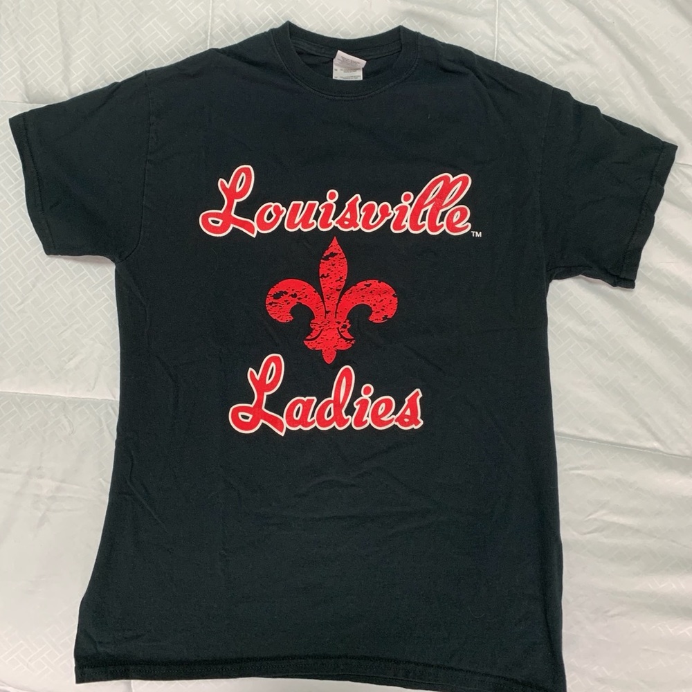 Louisville All Girl Cheer Misty’s Girls Black Tee